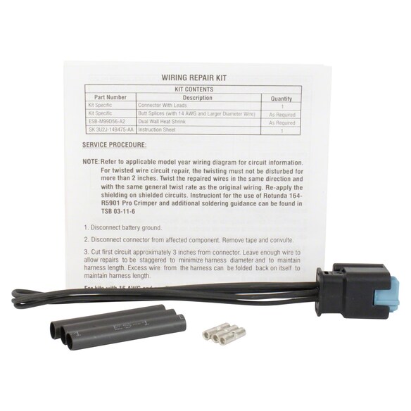Engine Crankshaft Position Sensor Connector Wire Main Image