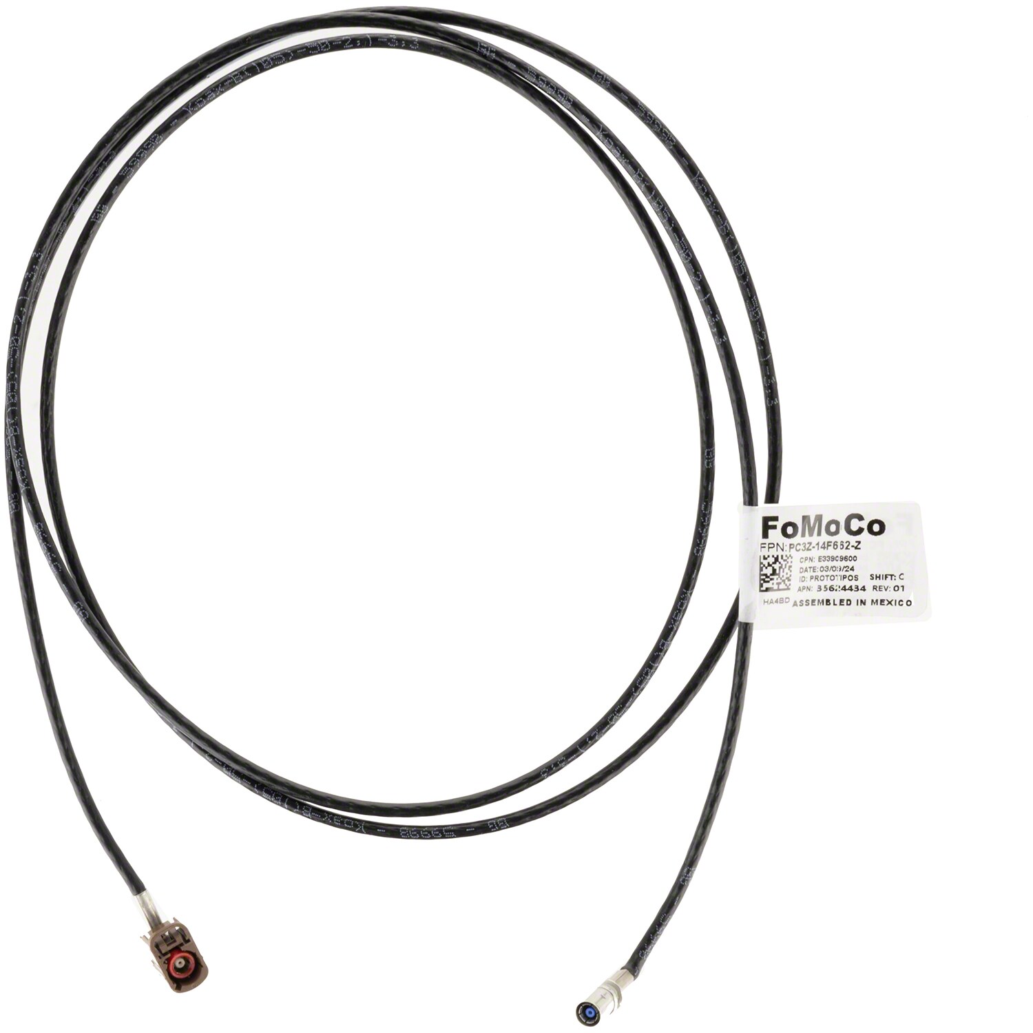 f． Cable - Front, Rear | Parts | Ford.com