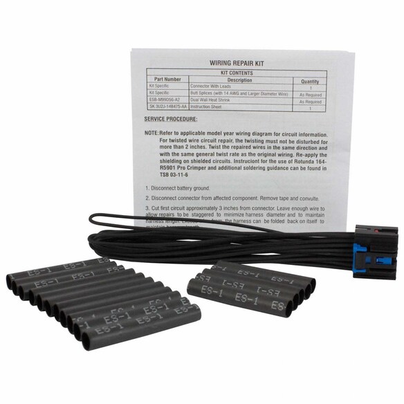Heated Seat Module Connector Wire - 16 Cavity Main Image