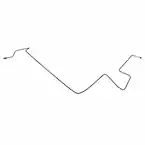 Brake Hydraulic Line Tube - Left, Rear (All Medium) Main Image