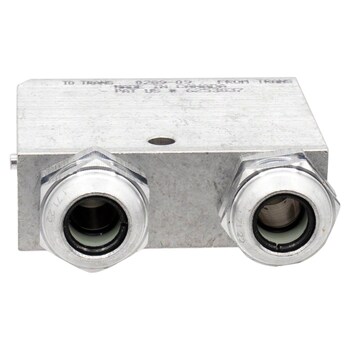 Automatic Transmission Oil Cooler Control Valve (Police, AT)