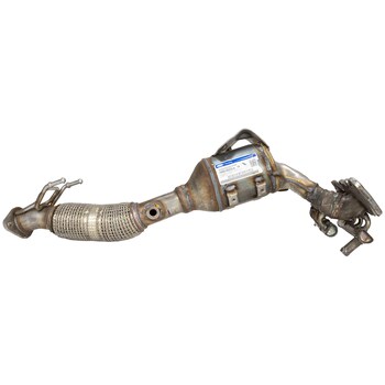 Catalytic Converter with Integrated Exhaust Manifold And Catalyst - 2.0L