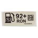 Fuel Information Label Decal Main Image