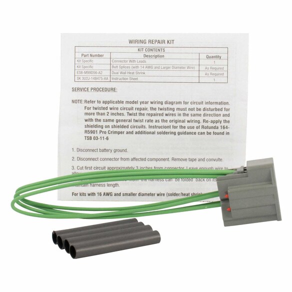 Oxygen Sensor Connector Wire - 2.0L Main Image