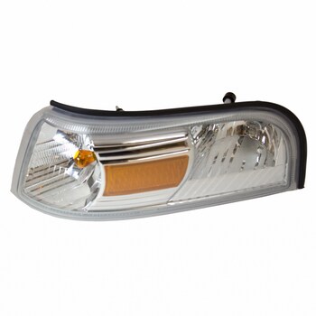 Turn Signal Light Housing Side Marker Lamp - Left, Front