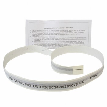 Trim Stripe Tape Decal - Right, Front