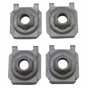 Bumper Cover Reinforcement Beam Nut Impact Bar - M14, Rear