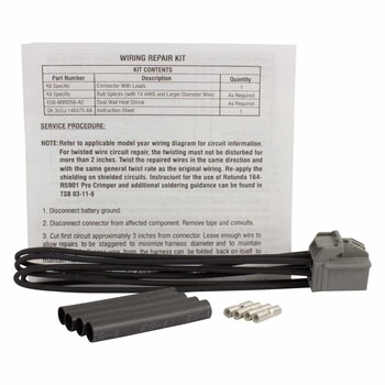 Power Window Switch Connector Wire