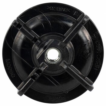 Spare Tire Nut Mounting Plate - Rear, Center 17" Mini ,