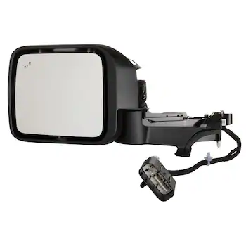 Door Mirror View - Left, Rear, Outer