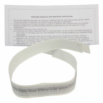 Trim Stripe Tape Decal - Left, Rear