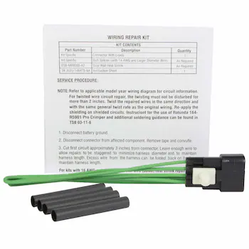 Windshield Washer Pump Connector Wire