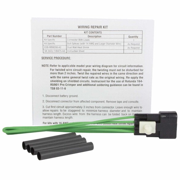 Windshield Washer Pump Connector Wire Main Image