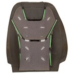 Seat Back Cushion Pad - Left, Front Main Image