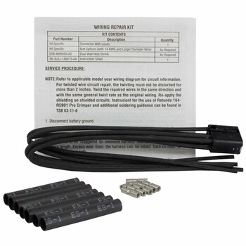 Door Lock Switch Connector Wire