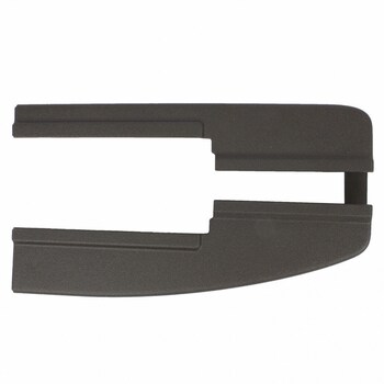 Seat Track Cover - Left, Rear