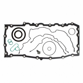 Engine Crankcase Cover Gasket Set Kit - 6.2L