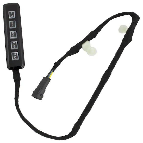 Keyless Entry Keypad Actuator - Left, Front, Upper Main Image