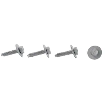 Hex Head Bolt And Washer Windshield Wiper Linkage - M6 X 25, Front