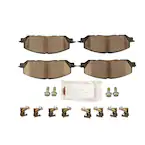Disc Brake Pad Set Kit Lining - Front Main Image