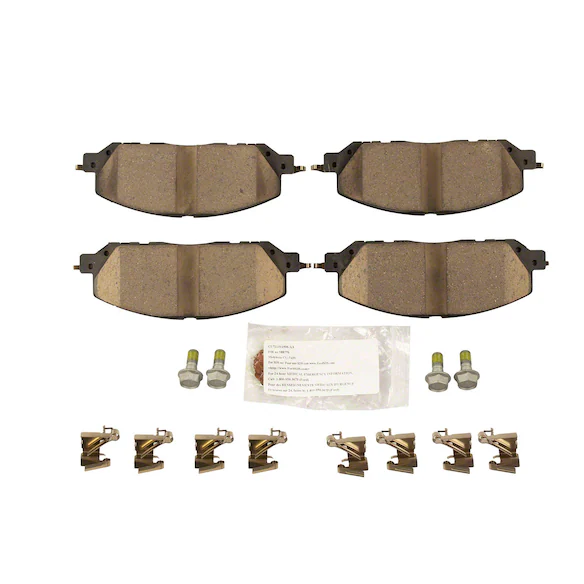 Disc Brake Pad Set Kit Lining - Front Main Image