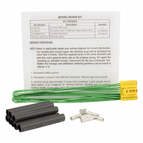Variable Assist Power Steering Module Connector Wire Main Image