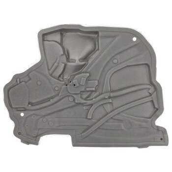 Door Panel Insulation Water Splash Shield - Left, Front