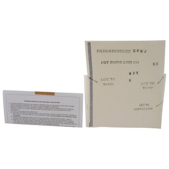 Bumper Decal Stripe Sticker - Right