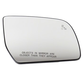 Door Mirror Glass Rear View - Right, Outer