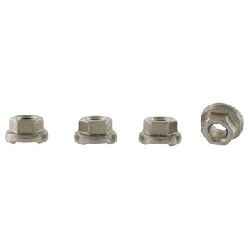 Flanged Hex Head Nut A solid metal or block with threaded hole in the which is used to tighten adjust Quarter Panel