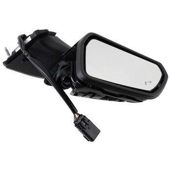 Door Mirror View - Left, Rear, Outer