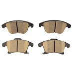 Disc Brake Pad Set Kit Lining - Front (AT) Main Image