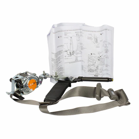 Seat Belt Lap and Shoulder Retractor Pretensioner - Left, Front Main Image