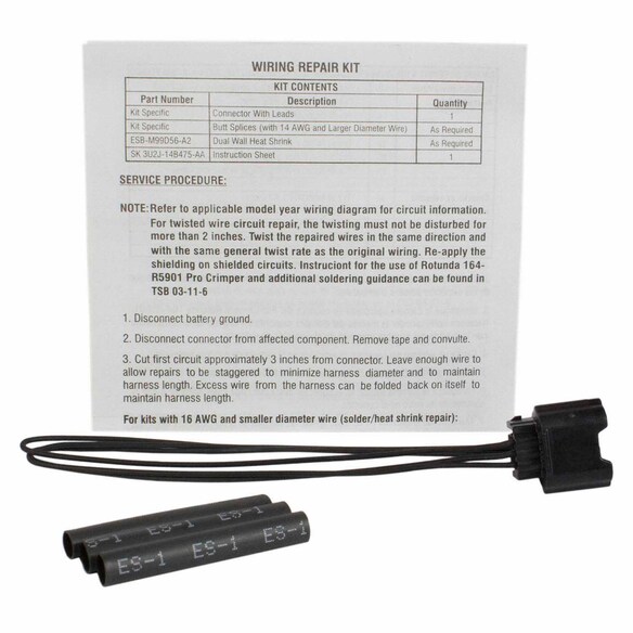 Headlight Control Module Connector Wire Main Image