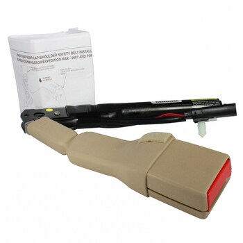 Seat Belt Receptacle Buckle Pretensioner - Right, Front
