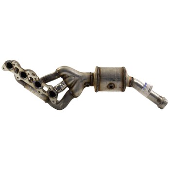 Catalytic Converter with Integrated Exhaust Manifold And Catalyst - 5.0L