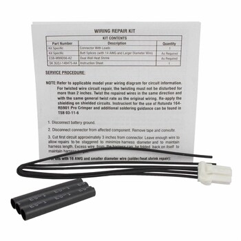 Hvac Switch Connector Wire