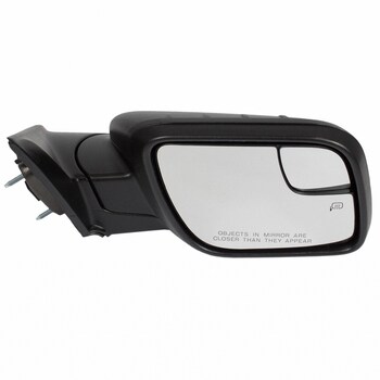 Door Mirror Rear View Head - Right, Outer (Police)