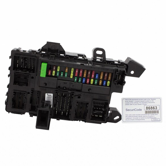 Keyless Entry Module Alarm/Keyless Lock System Kit - Rear Main Image