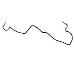 Brake Hydraulic Line Tube - Front Main Image