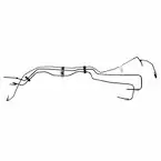 Brake Hydraulic Line Kit Tubes - Front Main Image