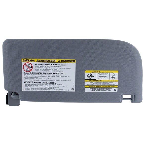 Sun Visor - Left, Front, Rear Main Image
