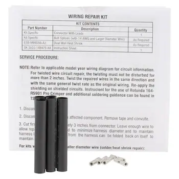 Fuel Pump Jumper Harness Kit Terminal - 1MM