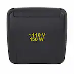 Console Cap 12 Volt Accessory Power Cover - 110V / 150W, Outlet Main Image
