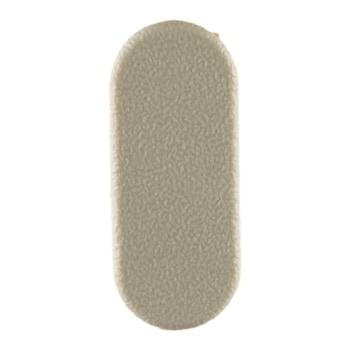 Filler Plug Trim Cover Threaded Seat Belt Guide Cap <br>40/20/40 Used to hide a mounting screw or bolt - Rear