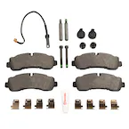 Disc Brake Pad Set Kit Lining - Rear (All 510) Main Image