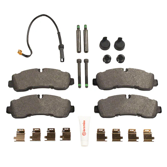 Disc Brake Pad Set Kit Lining - Rear (All 510) Main Image