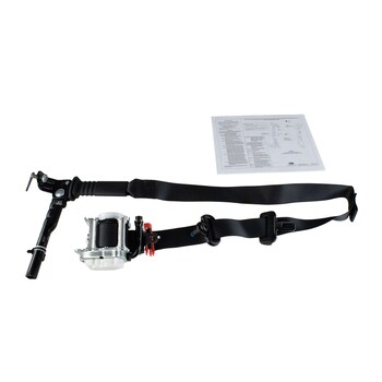 Seat Belt Lap and Shoulder Retractor Pretensioner - Left, Front