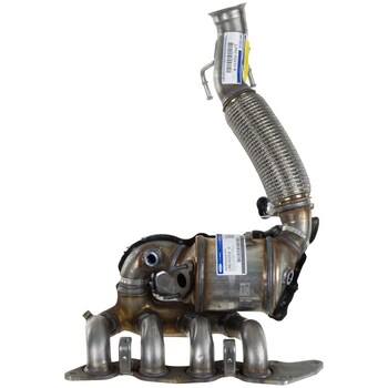 Catalytic Converter with Integrated Exhaust Manifold And Catalyst - 2.5L