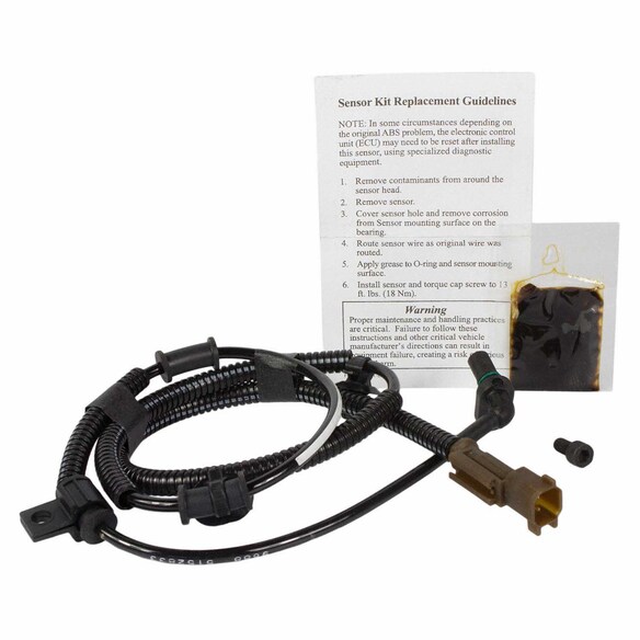 Abs Wheel Speed Sensor - Left, Right, Front Main Image